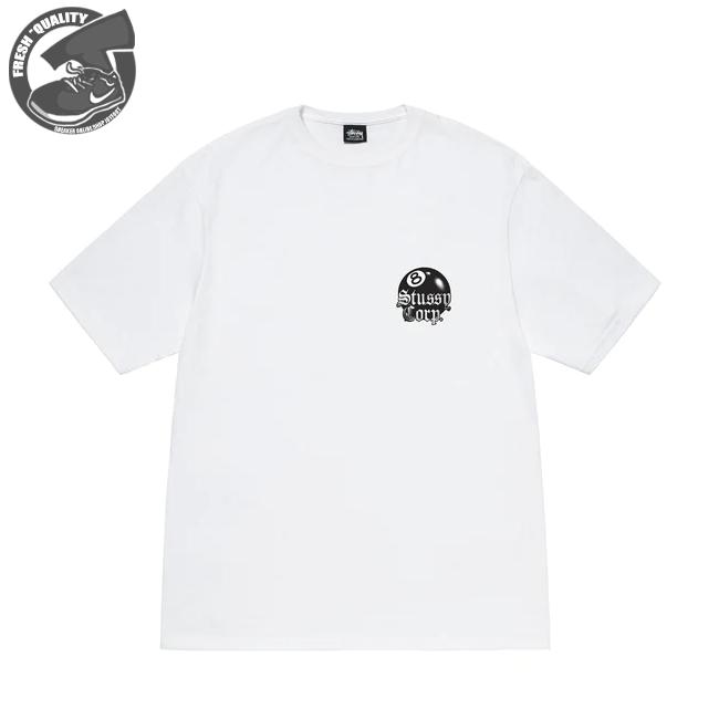 ステューシー エイトボール コープ Tシャツ ホワイト STUSSY 8 BALL CORP. TEE 1904868 1904868