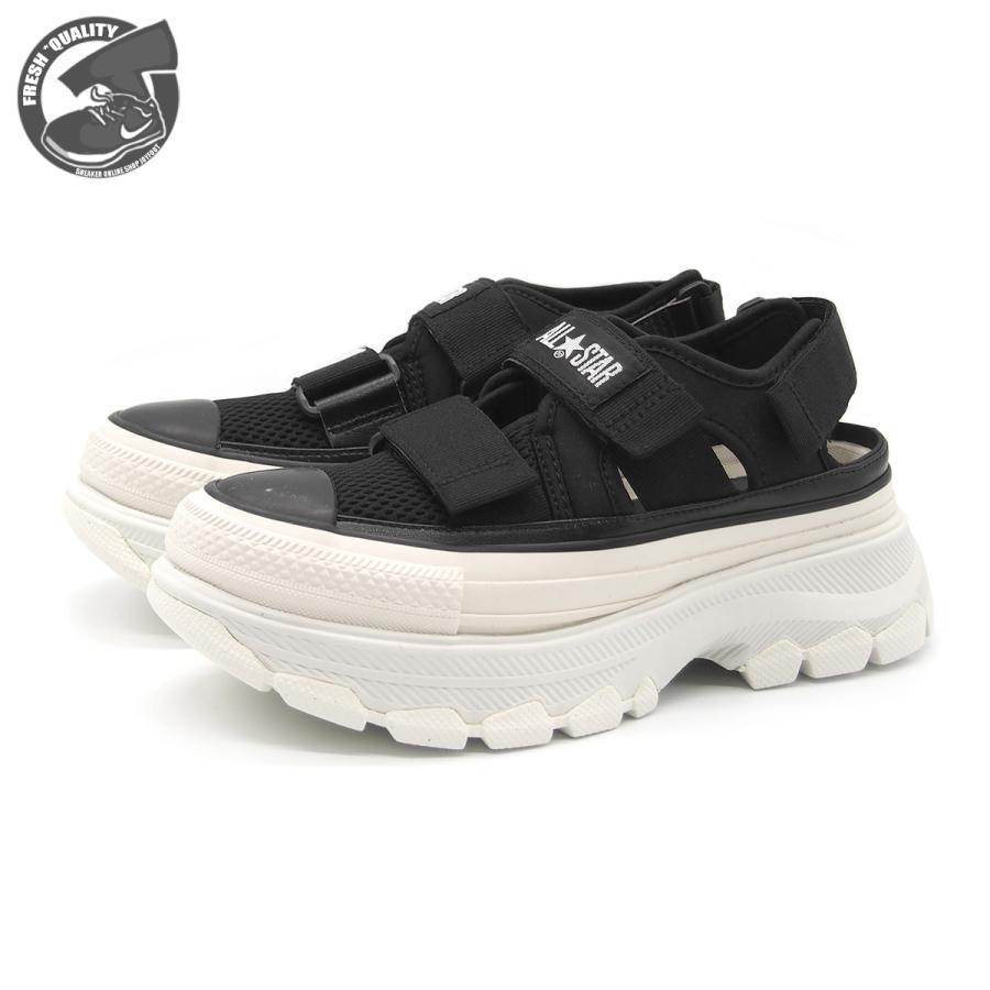 コンバース CONVERSE  オールスター R トレックウエーブ サンダル オックス ALL STAR R TREKWAVE SANDAL OX ブラック 1SD841 CONVERSE（コンバース） オールスター R トレックウェーブ サンダル OX
