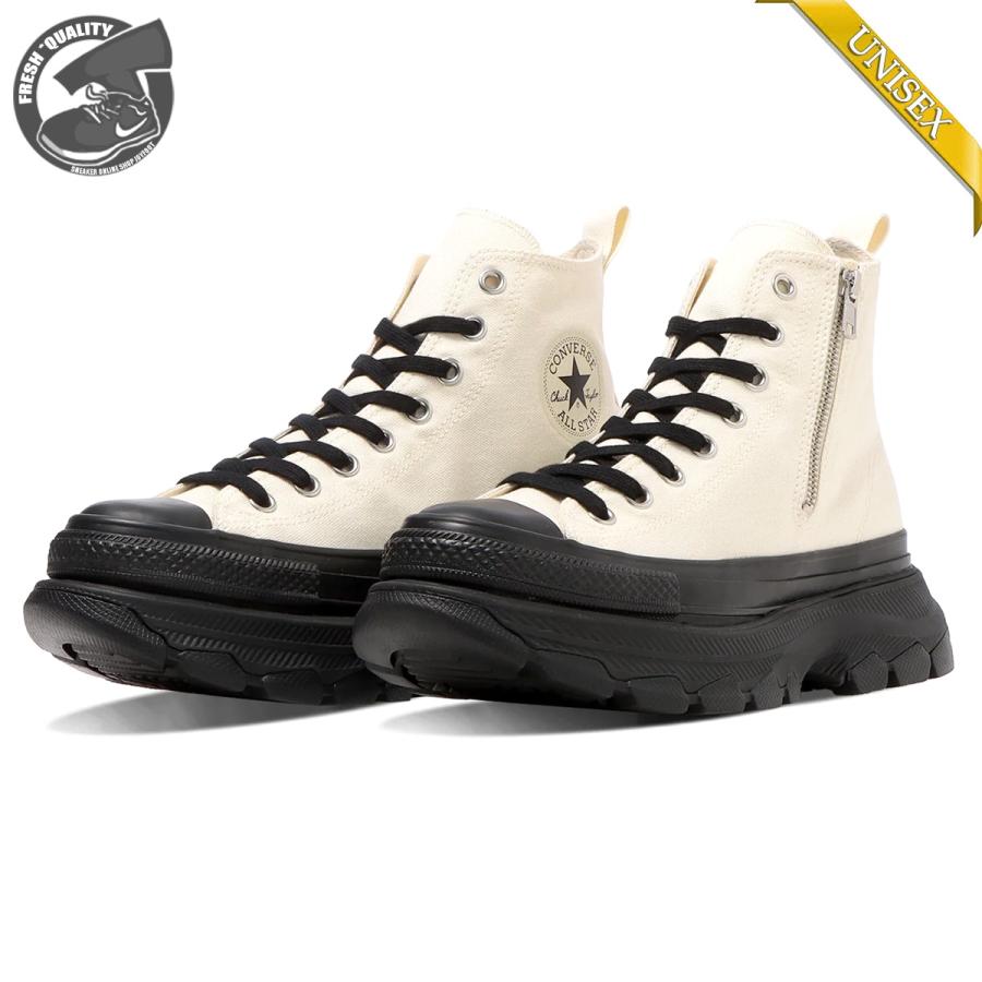 コンバース CONVERSE スニーカー オールスター トレックウエーブ Z HI ALL STAR TREKWAVE Z HI オフホワイト/ブラック OWT/BLK 1SE819 31316740 CONVERSE（コンバース） オールスター トレックウェーブ Z ハイ オフ