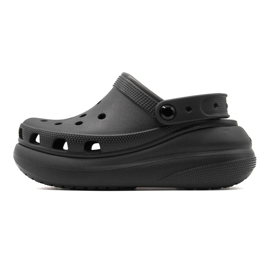 サンダル メンズ 27 黒 crocs クロックス 厚底 クロッグ クラッシュ crocs（クロックス） クラッシュ クロッグ ブラック レディース メンズ