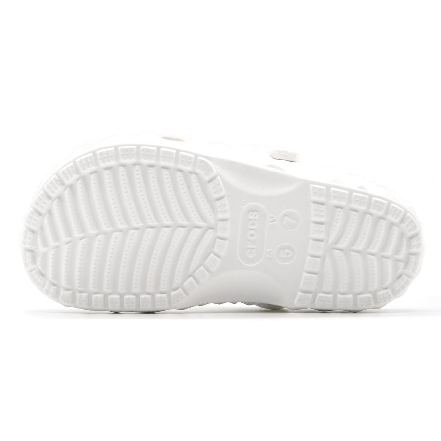 crocs（クロックス） クラシック ジオメトリック クロッグ ホワイト レディース メンズ サンダル CROCS CLASSIC ...