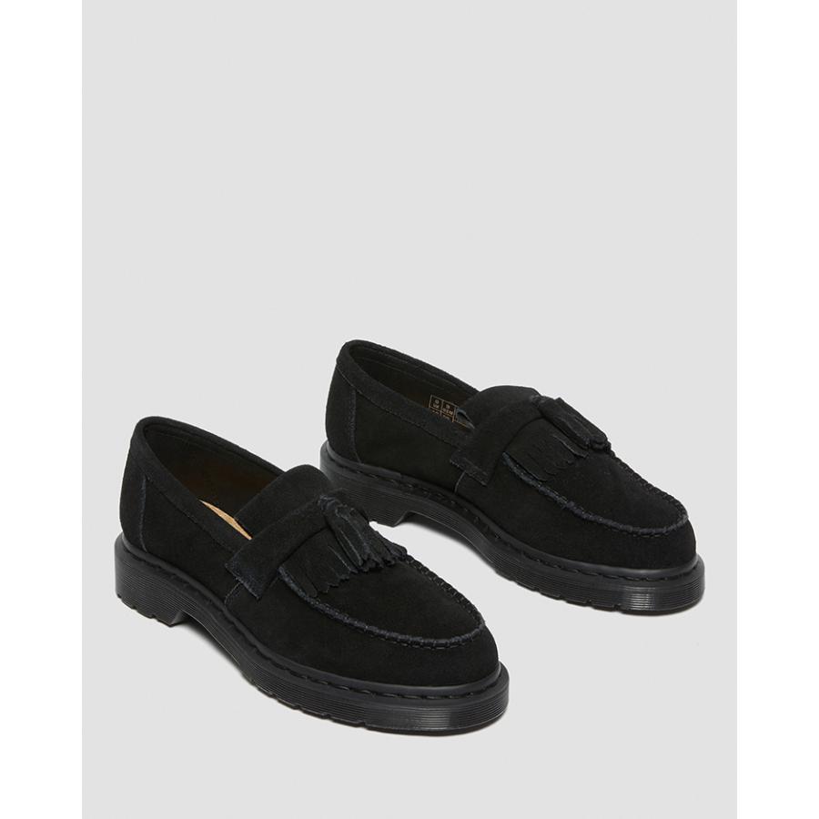 ドクターマーチン エイドリアン モノ タッセルローファー ブラック スエード メンズ レディース Dr.Martens ADRIAN  MONO TASSELE LOAFER 27454001｜joyfoot｜04