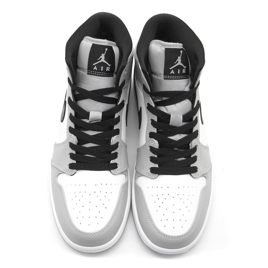 NIKE ナイキ エアジョーダン 1 ミッド ライトスモーク グレー NIKE ナイキ エアジョーダン 1 ミッド ライトスモーク グレー
