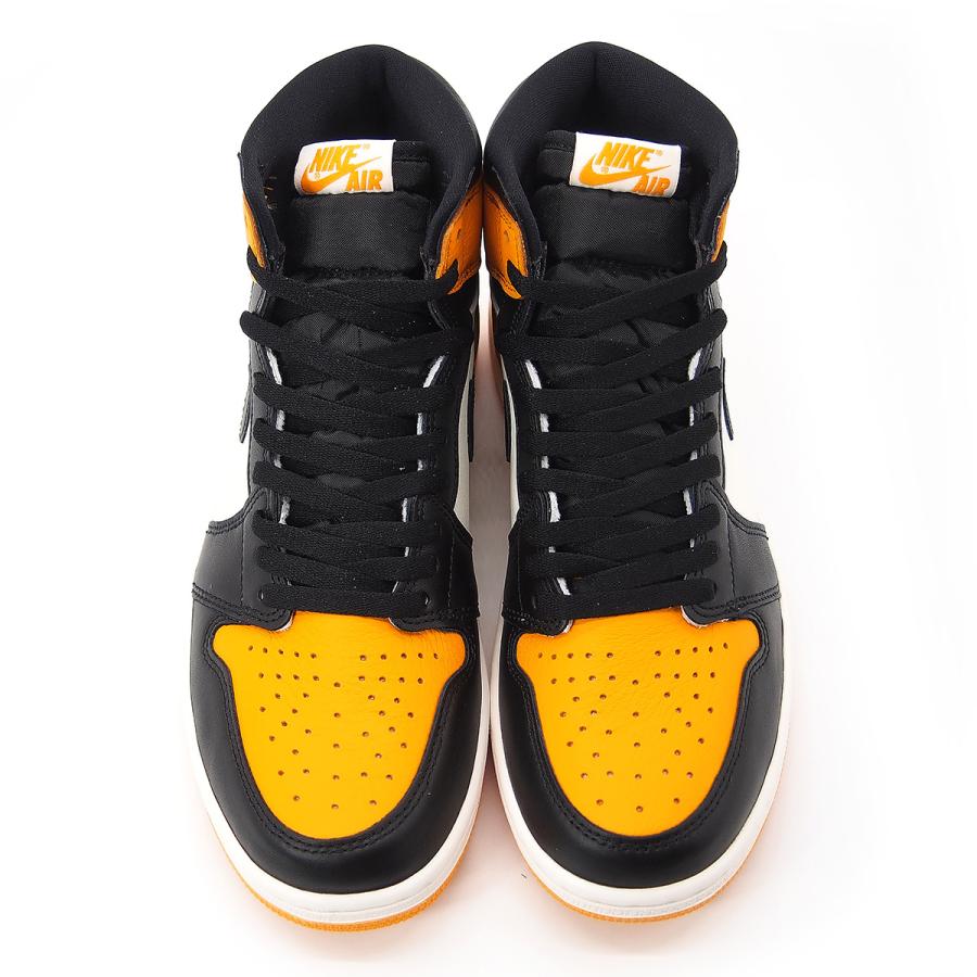 ナイキ エアジョーダン 1 レトロ ハイ OG "TAXI" タクシー/ブラック セイル メンズ スニーカー NIKE AIR JORDAN 1 RETRO HIGH OG 555088-711｜joyfoot｜03