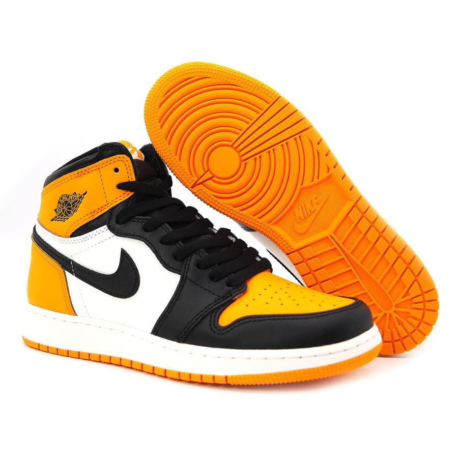 NIKE ナイキ エアジョーダン 1 レトロ ハイ OG GS タクシー/ブラック  