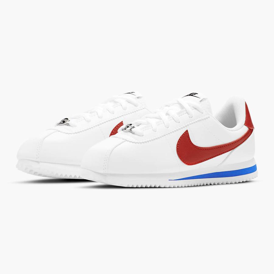 海外取り寄せ商品 ナイキ コルテッツ ベーシック Sl Bg Gs ホワイト バーシティレッド レディース スニーカー Nike Cortez Basic Sl Bg Gs White Varsity Red 103 Joyfoot Sneaker Online Shop 通販 Yahoo ショッピング