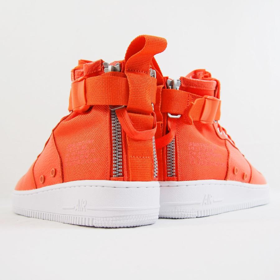 nike sf air force 1 mid team orange
