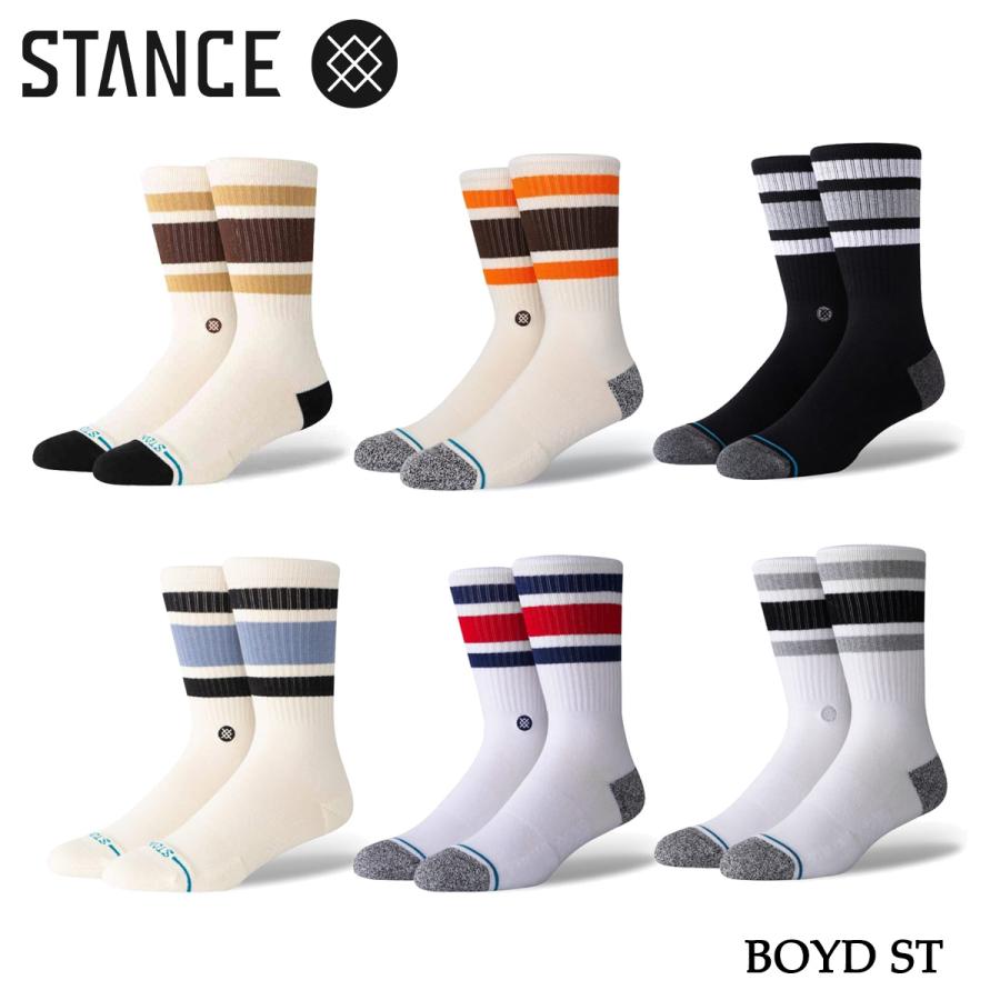 STANCE（スタンス） ソックス ボイド ST メンズ 靴下 STANCE BOYD ST