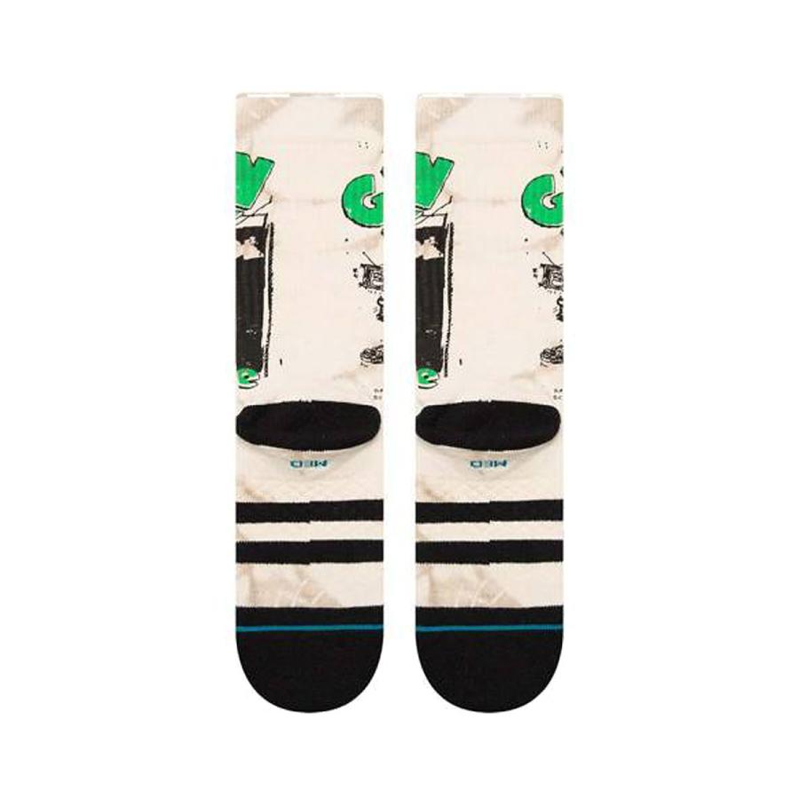 スタンス グリーン・デイ x 1994クルー ソックス オフホワイト メンズ 靴下 STANCE GREEN DAY x 1994 CREW OFF WHITE A556A24199｜joyfoot｜04