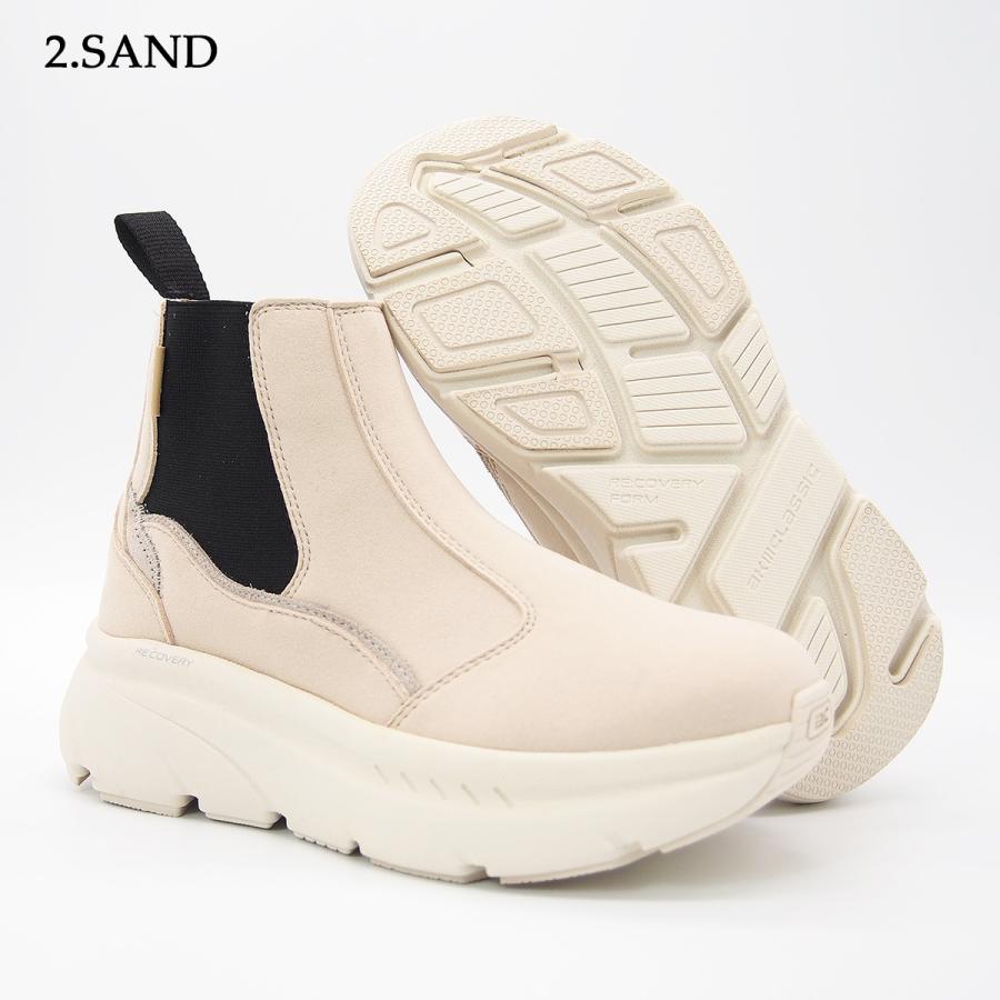 アキクラシック チェルシーブーツ トリプルブラック サンド レディース ブーツ スニーカー AKIII CLASSIC CHELSEA