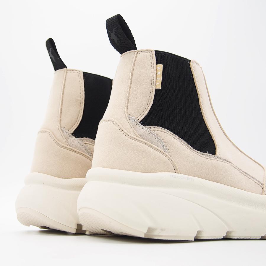 アキクラシック チェルシーブーツ トリプルブラック サンド レディース ブーツ スニーカー AKIII CLASSIC CHELSEA