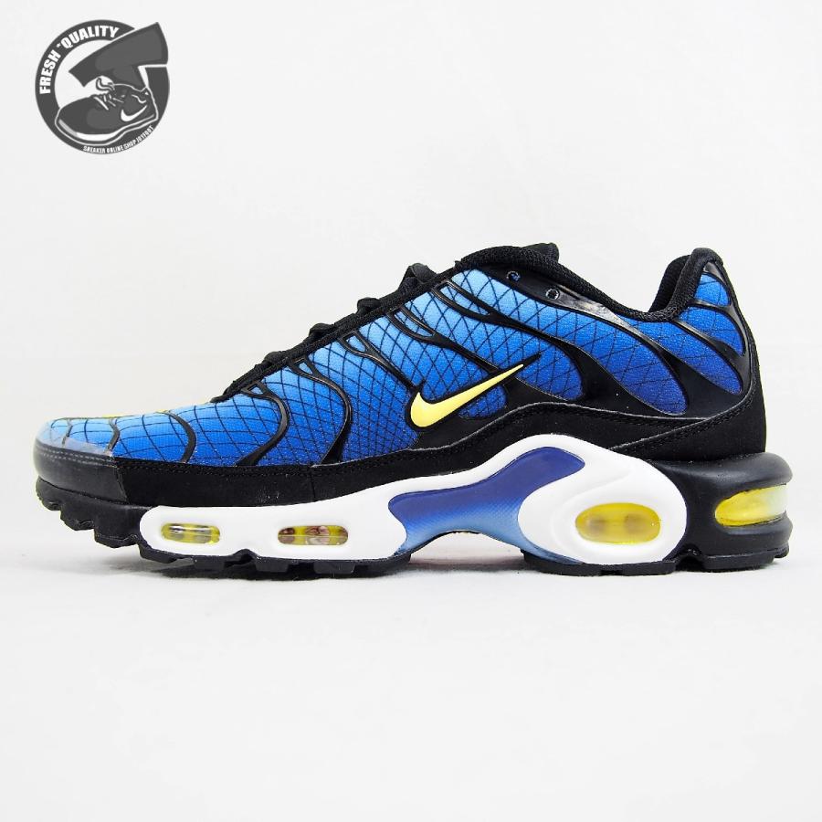 air max plus black yellow orange