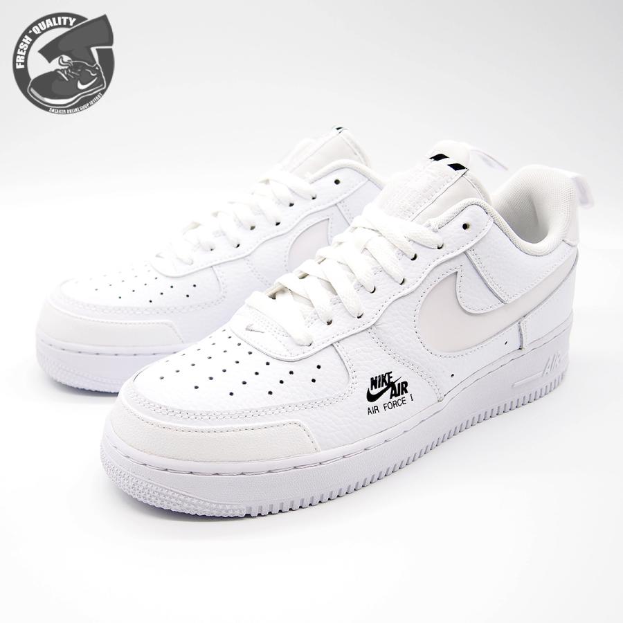 ナイキ エア フォース 1 07 Lv8 ユーティリティ ホワイト ホワイト グレー ブラック スニーカー Nike Air Force 1 Lv8 Utility White White Grey Fog Black Cv3039 100 Joyfoot Sneaker Online Shop 通販 Yahoo ショッピング