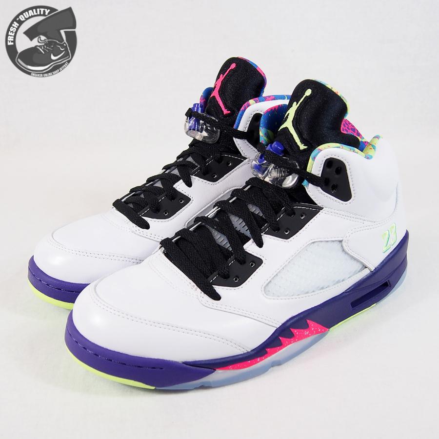 新版 ナイキ エアジョーダン 5 レトロ メンズ スニーカー Nike Air Jordan 5 Retro Alternate Bel Air White Ghost Green Court Purple 楽天ランキング1位 Tellosystems Com