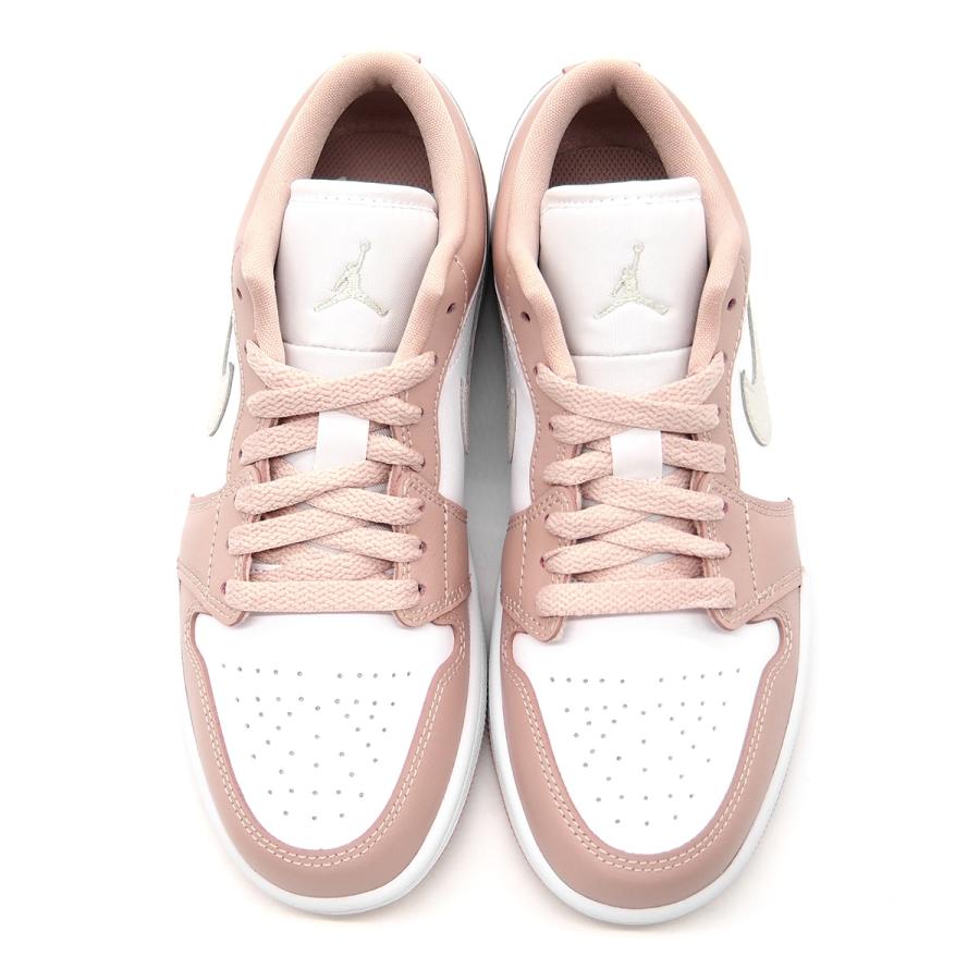 ナイキ ウィメンズ エアジョーダン 1 ロー ホワイト/ピンク/ベージュ レディース NIKE WMNS AIR JORDAN 1 LOW WHITE/PARTICLE BEIGE/LIGHT BONE dc0774-120｜joyfoot｜03