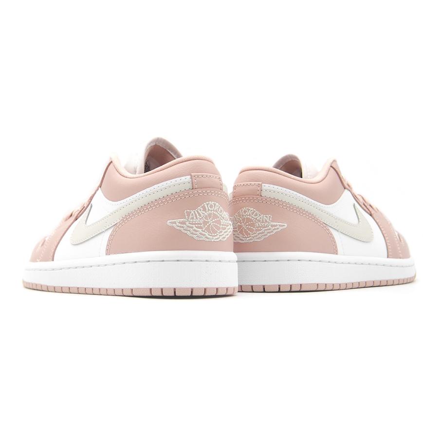 ナイキ ウィメンズ エアジョーダン 1 ロー ホワイト/ピンク/ベージュ レディース NIKE WMNS AIR JORDAN 1 LOW WHITE/PARTICLE BEIGE/LIGHT BONE dc0774-120｜joyfoot｜04