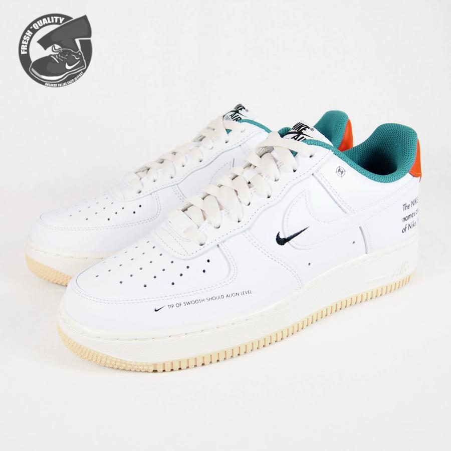 ナイキ エアフォース1 '07 LE ホワイト/ホワイト-セイル-スターフィッシュ メンズ スニーカー NIKE AIR FORCE 1 '07 LE  WHITE/WHITE-SAIL-STARFISH DM0970-111 : dm0970-111 : JOYFOOT SNEAKER ONLINE 