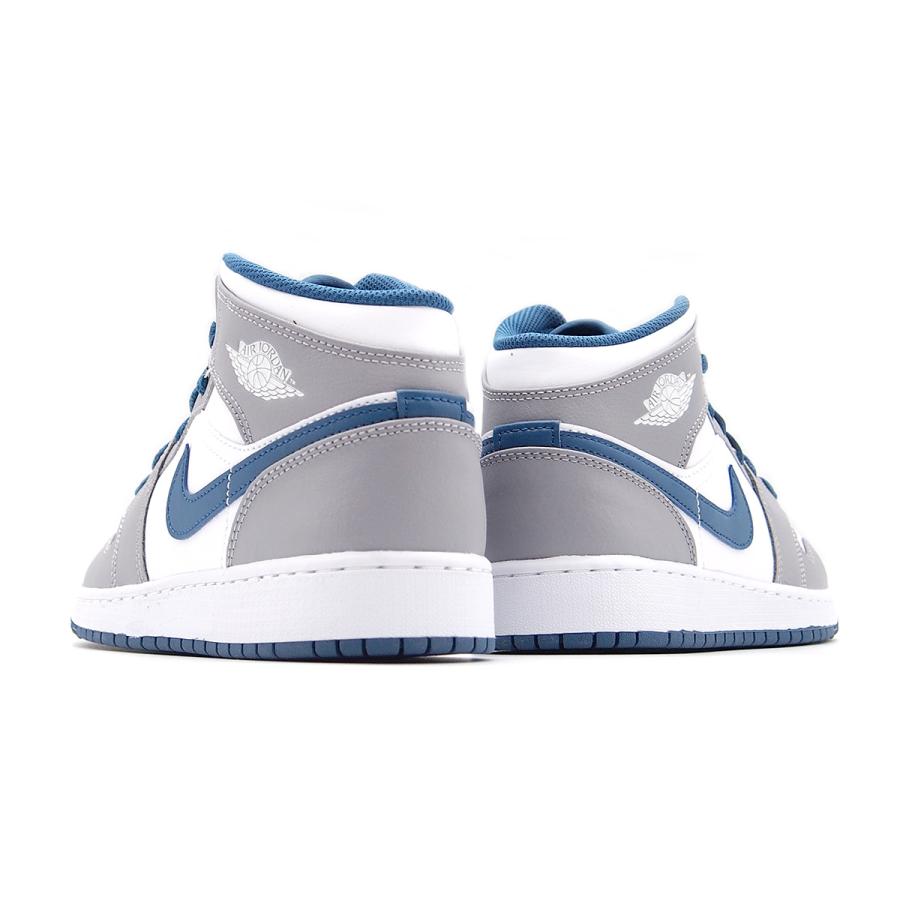 シューズ(女性用) NIKE AIR JORDAN 1 MID GS dq8423-014 Nike Air Jordan 1 Mid GS “Cement Grey/True Blue' DQ8423-014