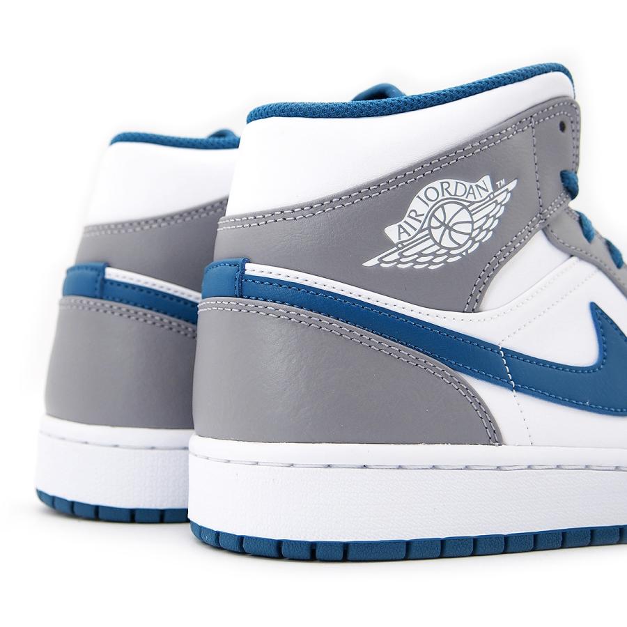 NIKE ナイキ エアジョーダン1 ミッド セメント グレー/ホワイト NIKE ナイキ エアジョーダン1 ミッド セメント グレー/ホワイト