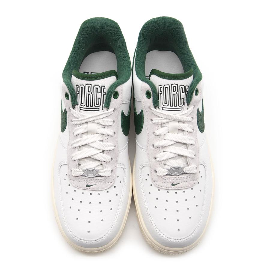 ナイキ ウィメンズ エアフォース1 07 LX "コマンドフォース" レディース スニーカー NIKE WMNS AIR FORCE 1 '07 LX SUMMIT WHITE/GORGE GREEN-WHITE｜joyfoot｜03