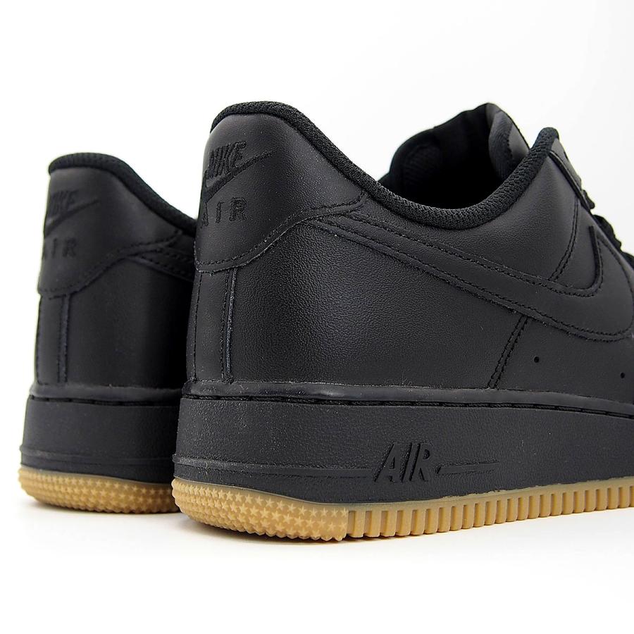 NIKE ナイキ エアフォースワン '07 ブラック ガム メンズ AIR NIKE ナイキ エアフォースワン '07 ブラック ガム メンズ AIR
