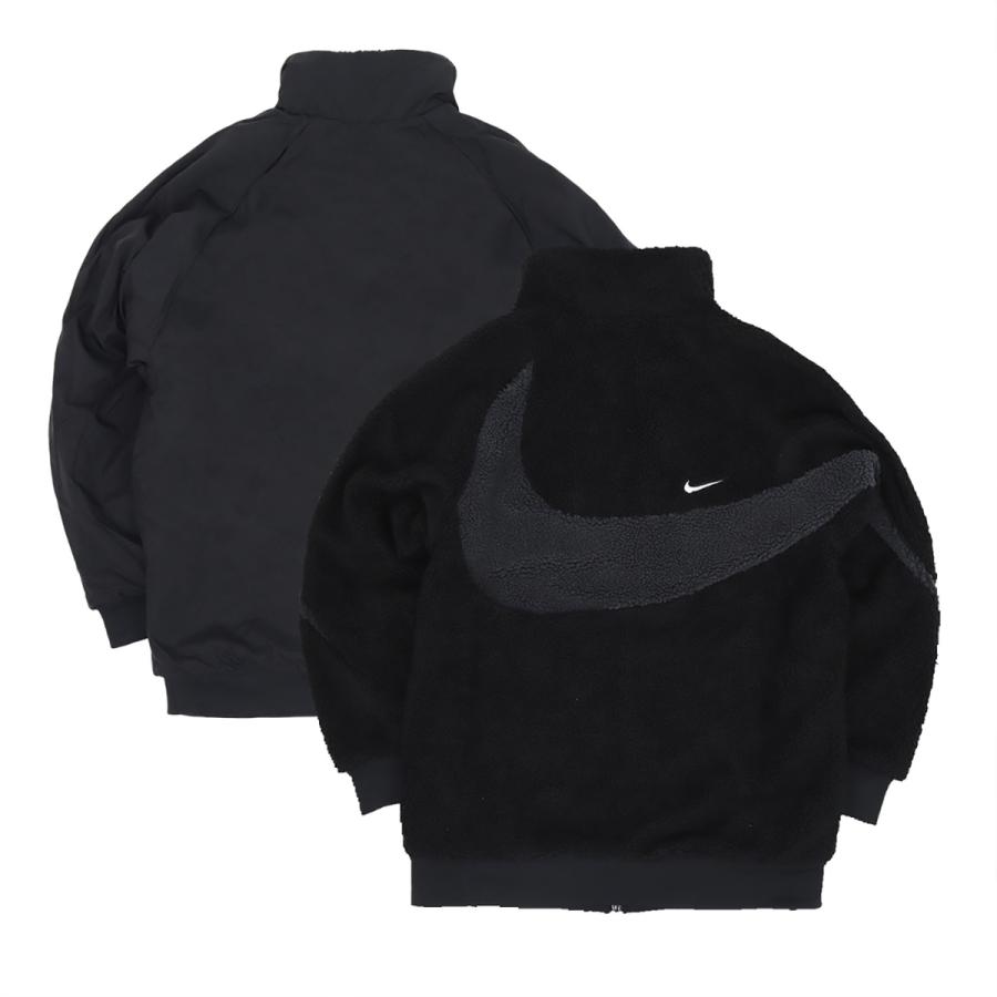 NIKE ナイキ リバーシブル シェルパ ジャケット ブラック AS FZ NIKE ナイキ リバーシブル シェルパ ジャケット ブラック AS FZ