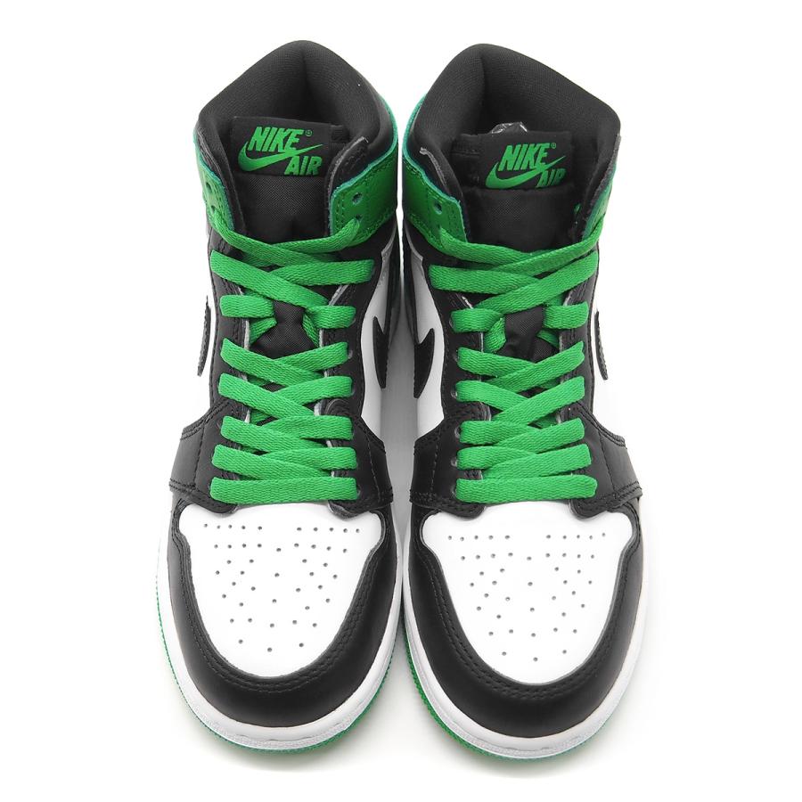 ナイキ エアジョーダン 1 レトロ ハイ OG GS レディース スニーカー NIKE AIR JORDAN 1 RETRO HIGH OG GS “LUCKY GREEN” fd1437-031｜joyfoot｜03