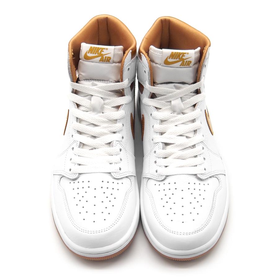 ナイキ ウィメンズ エアジョーダン 1 レトロ ハイ OG NIKE WMNS AIR JORDAN 1 RETRO HIGH OG WHITE/METALLIC GOLD-GUM LIGHT BROWN fd2596-107｜joyfoot｜03