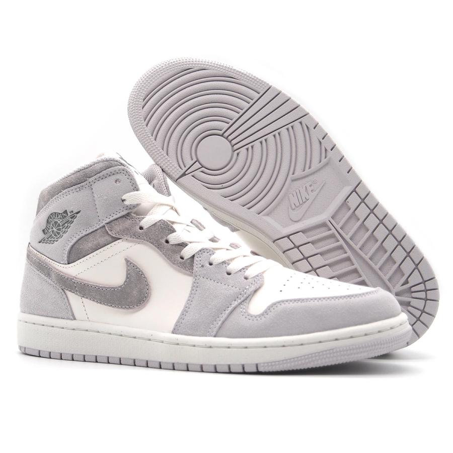 NIKE ナイキ エアジョーダン1 ミッド SE ニュートラル グレー NIKE ナイキ エアジョーダン1 ミッド SE ニュートラル グレー