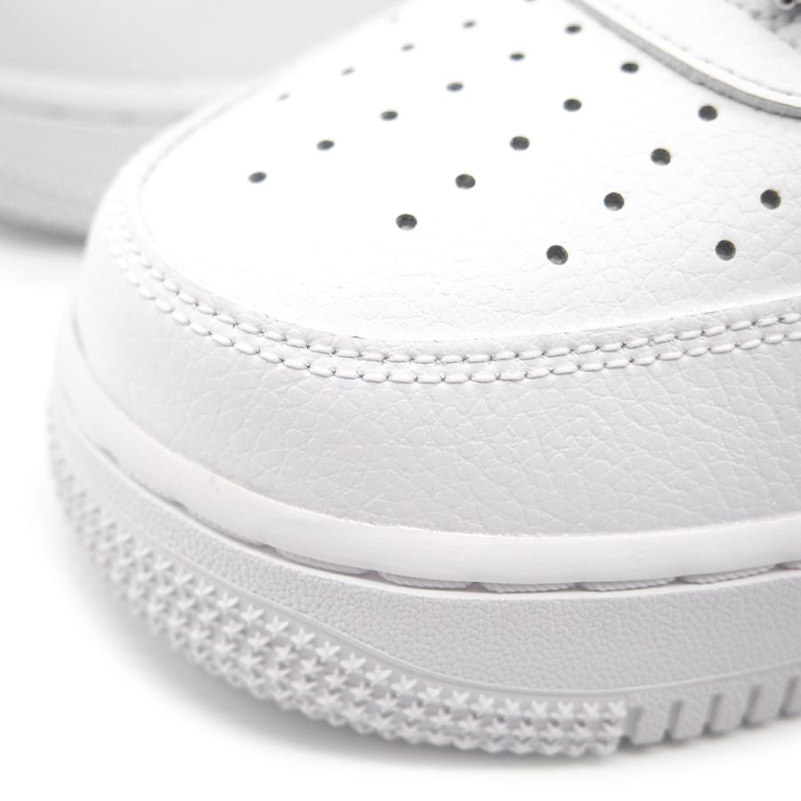 NIKE（ナイキ） エアフォース1 '07 PRM 2 ホワイト/メタリックシルバー