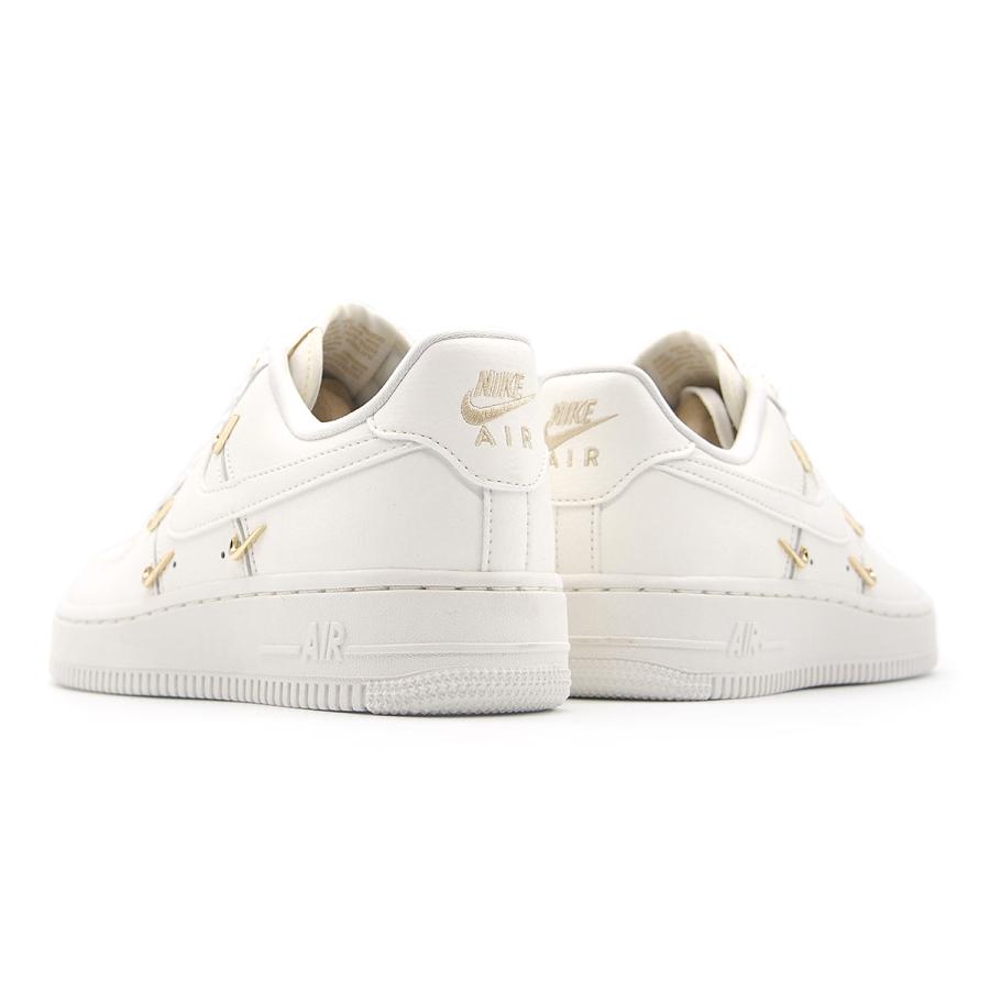 ナイキ ウィメンズ エアフォース ワン '07 LX セイル/セイル-メタリックゴールド NIKE WMNS AIR FORCE 1 '07 LX SAIL/SAIL-METALLIC GOLD fv3654-111｜joyfoot｜04