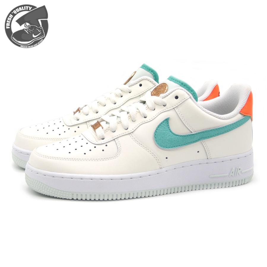 NIKE ナイキ エアフォース1 07 セイル/グリーン フロスト NIKE ナイキ エアフォース1 07 セイル/グリーン フロスト