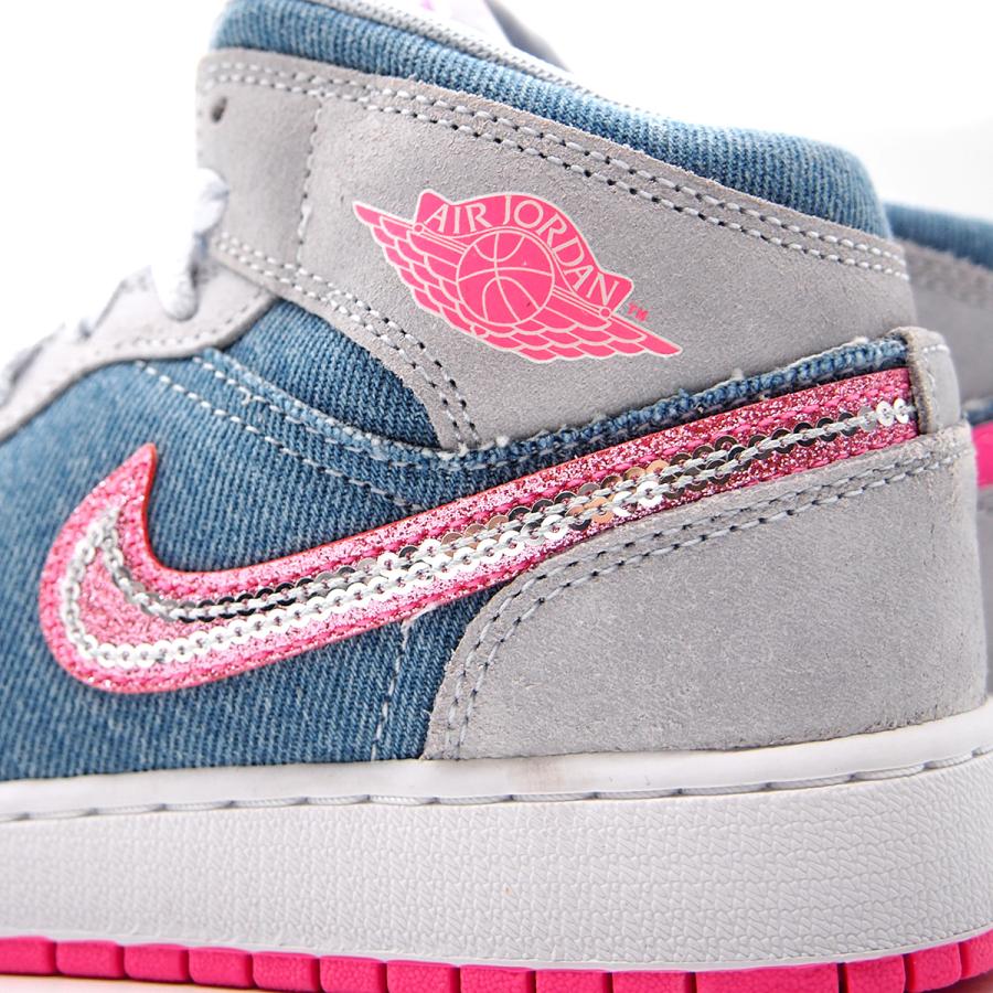 NIKE（ナイキ） 【並行輸入品】ナイキ エア ジョーダン 1 ミッド SE GS