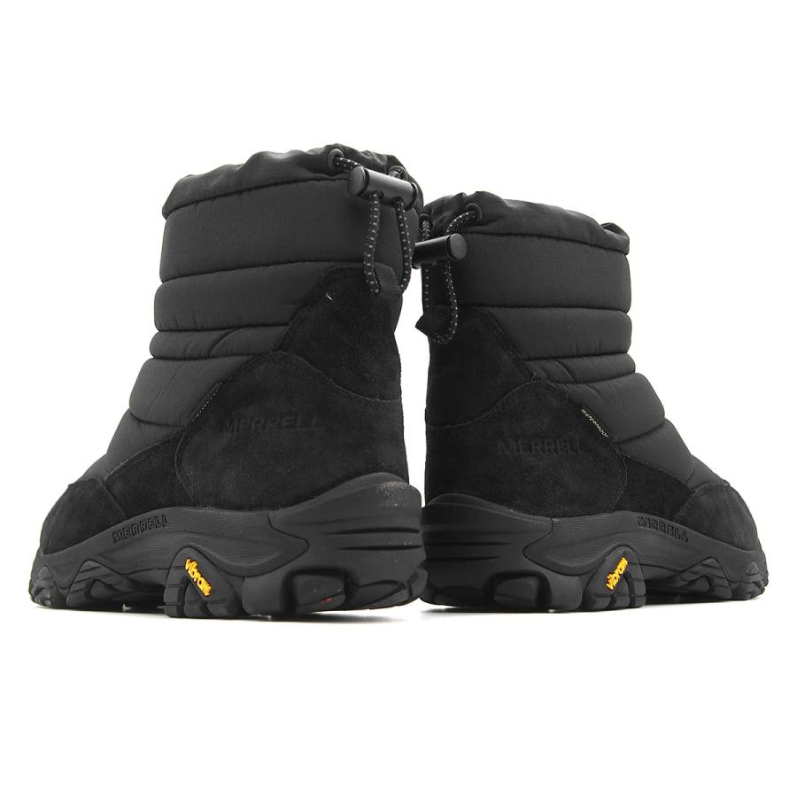 メレル コールドパック 3 ゼロ サーモ トール ウォータープルーフ ブラック メンズ MERRELL COLDPACK 3 ZERO THERMO TALL WATERPROOF BLACK j5006763の画像