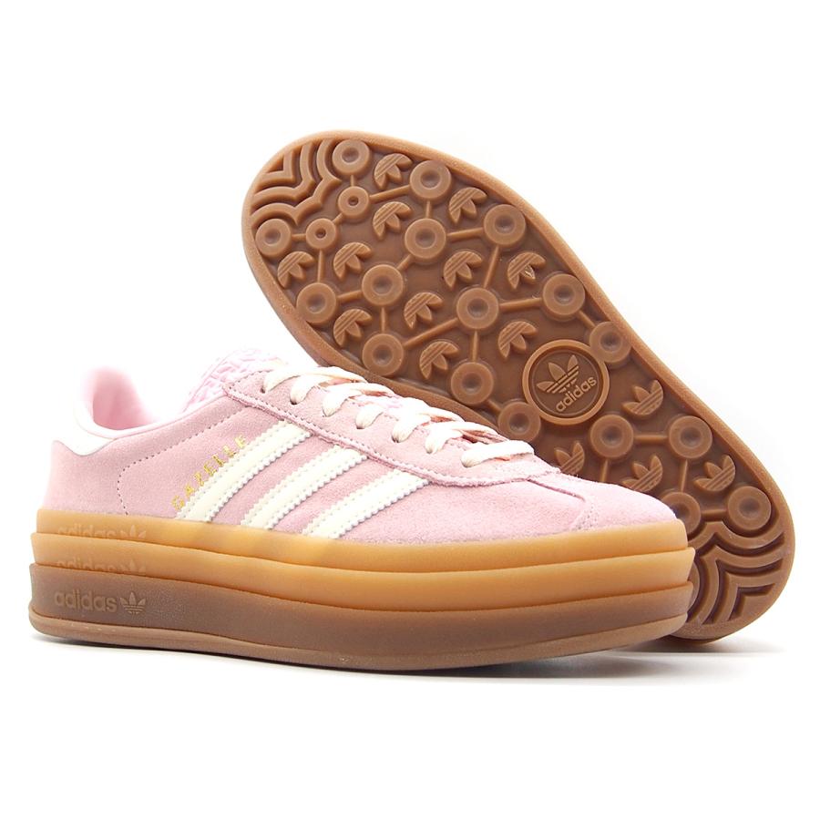 アディダス ガゼル ボールド ブラウン ピンク 24cm アディダス ガゼル ボールド ブラウン ピンク 24cm