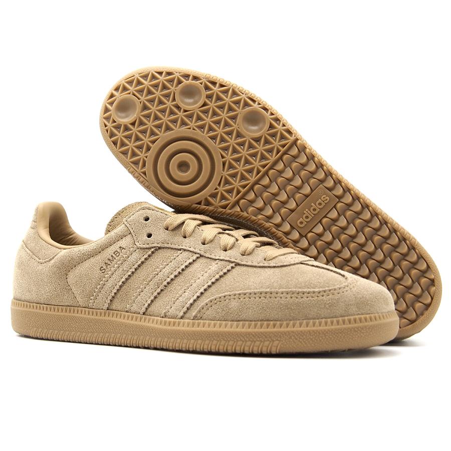 adidas Samba OG ベージュ スニーカー　アディダス サンバ　24 adidas（アディダス） adidas SAMBA OG W サンバ レディース