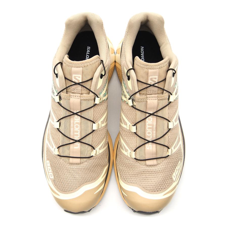 サロモン アウトドア トレイルランニング ベージュ SALOMON XT-6 MINDFUL 3 WHITE PEPPER/TRANSPARENT YELLOW/FALCON l47467100｜joyfoot｜03