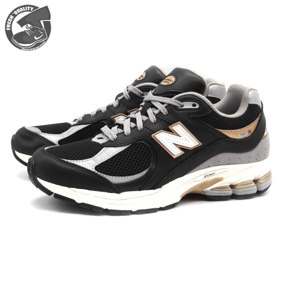 New Balance ニューバランス m2002 ブラック/ゴールド Dワイズ メンズ 