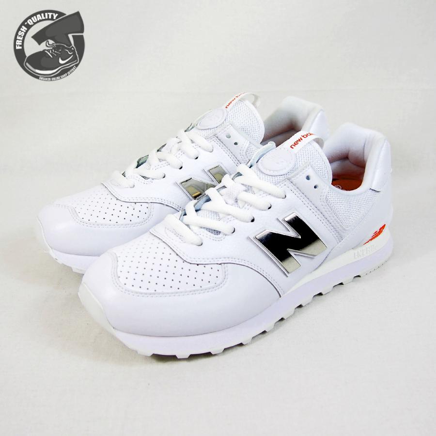 ニューバランス 574 ホワイト シルバー メンズ スニーカー New Balance Ml574sox White Silver Ml574sox Joyfoot Sneaker Online Shop 通販 Yahoo ショッピング