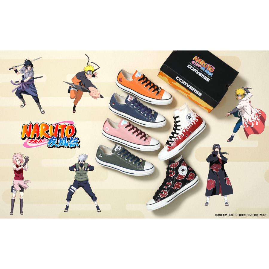 Converse ALL STAR NARUTO ミナト&イタチ 28cm 2点 CONVERSE（コンバース） オールスター HI ナルト シップウデン