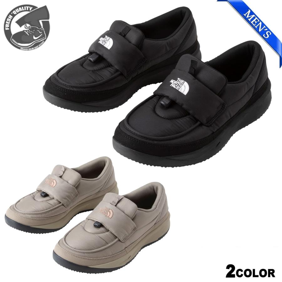 ザ・ノース・フェイス THE NORTH FACE 【正規取扱店】ヌプシ ローファー  メンズ レディース ブラック ベージュ ホワイト カジュアル アウトドア シューズ スニーカー 防寒用 ローファータウン履き おしゃれ 通勤 通学 NF52575 THE NORTH FACE（ザ ノースフェイス） 【国内正規品】ノースフェイス