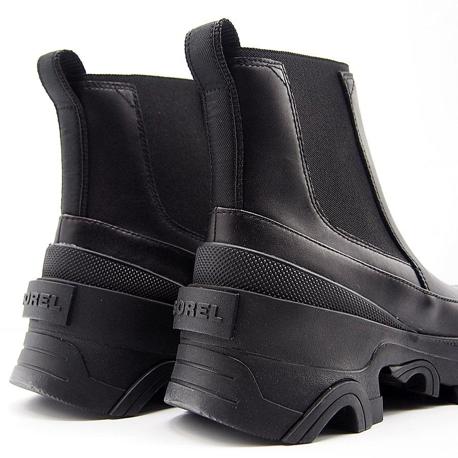 【SALE】ソレル ブレックスブーツチェルシー　ウォータープルーフ ブラック/ブラック レディース サイドゴア ブーツ SOREL BREX BOOT CHELSEA WP nl4302-010｜joyfoot｜08