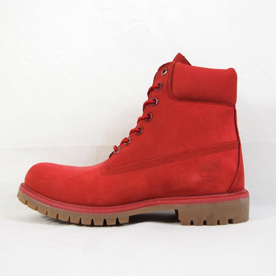 red and grey timberlands