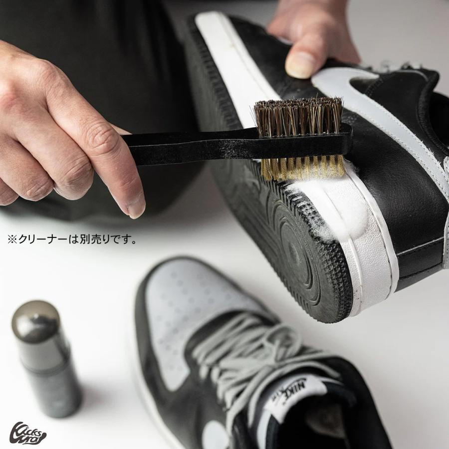 KicksWrap（キックスラップ） ユーティリティー ブラシ 馬毛真鍮ブラシ