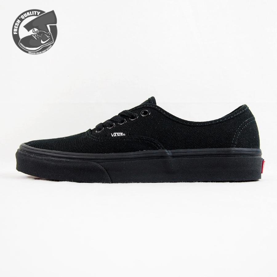 vans authentic black black
