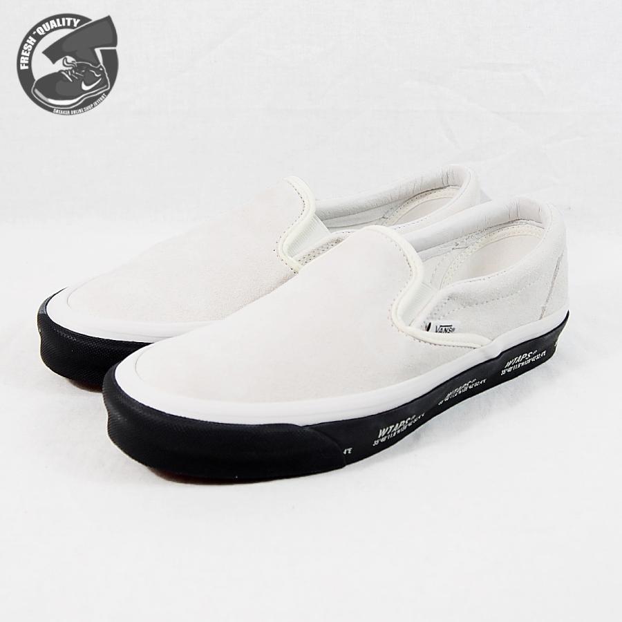 超人気の ダブルタップス X Og クラシック スリッポン メンズ Vans Wtaps X Og Classic Slip On Wtaps Gps White Black 高知インター店 Www Thedailyspud Com