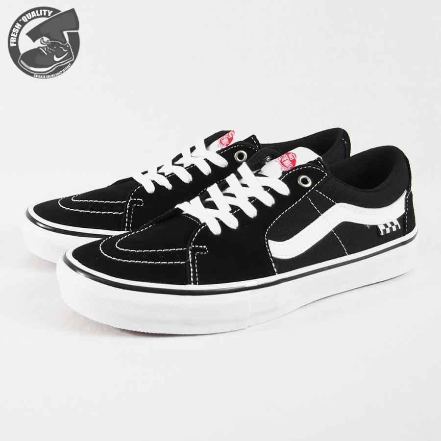 バンズ スケート ロー ブラック/ホワイト メンズ スニーカー VANS SKATE SKATE SK8LOW BLACK/WHITE