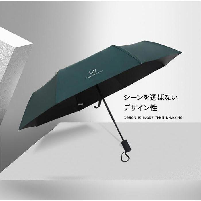 傘 晴雨兼用 日傘 遮光 折りたたみ傘 メンズ レディース ユニセックス日傘 UVカット ベーシック シンプル 標準 95cm 自動開閉　ワンタッチ｜joyful-select｜05