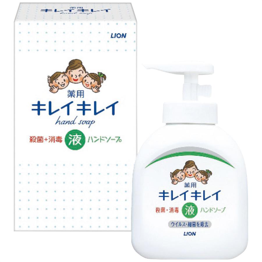 LION ＞ キレイキレイ薬用液体ハンドソープ250ml(箱入) 1358-0＜14　ロット数25個＞_1