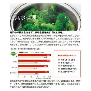 20センチ 両手ナベ IH対応 全面5層構造 コロラド 両手鍋 ビタクラフト Vita Craft No.2504の画像
